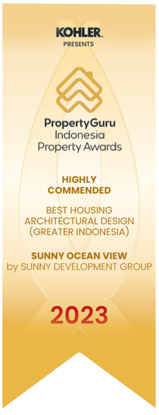 PropertyGuru Indonesia Property Awards 2023, особая отметка жюри, лучший архитектурный дизайн жилья (Большая Индонезия): Sunny Ocean View